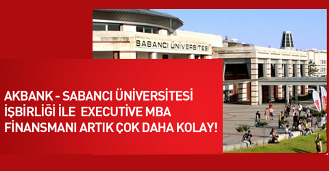 Great support from Akbank to the ones who wish to advance in their career