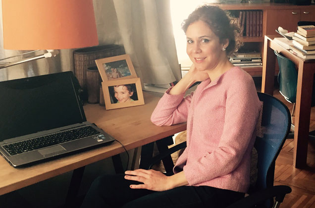 Ayşe Parla at the Institute for Advanced Study, Princeton