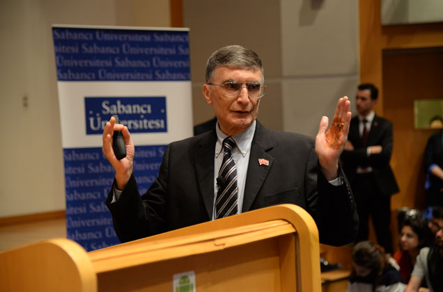 Nobel Laureate Scientist Aziz Sancar at Sabancı University