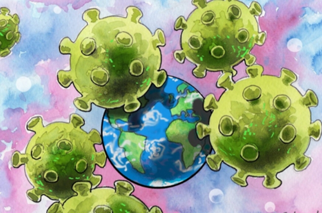 Links between climate change and Covid-19