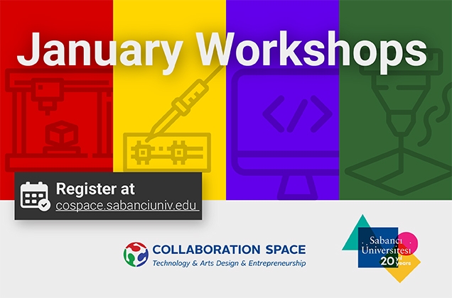Collaboration Space January 2020 Workshops