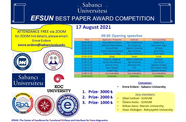 EFSUN Best Paper Competition 2021 Event