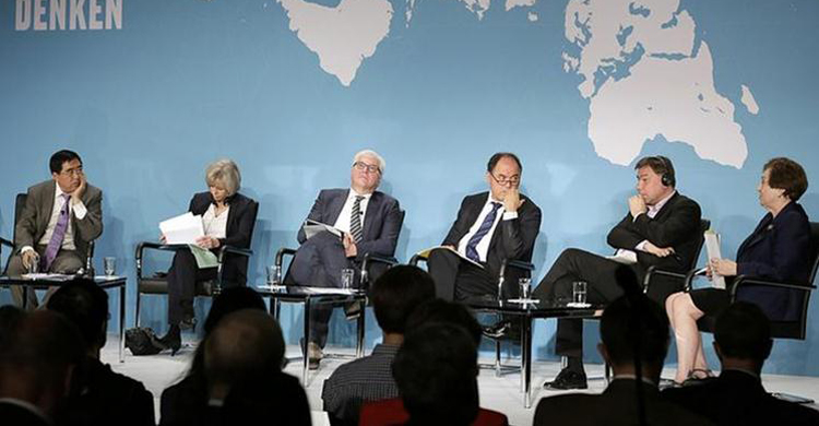 Fuat Keyman Spoke at German Foreign Ministry Panel