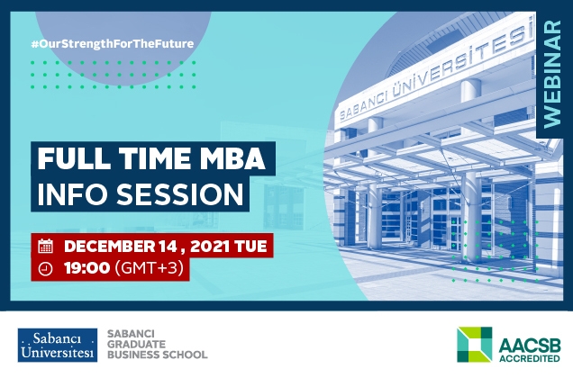 We invite you to our Full- time MBA Program Information Session