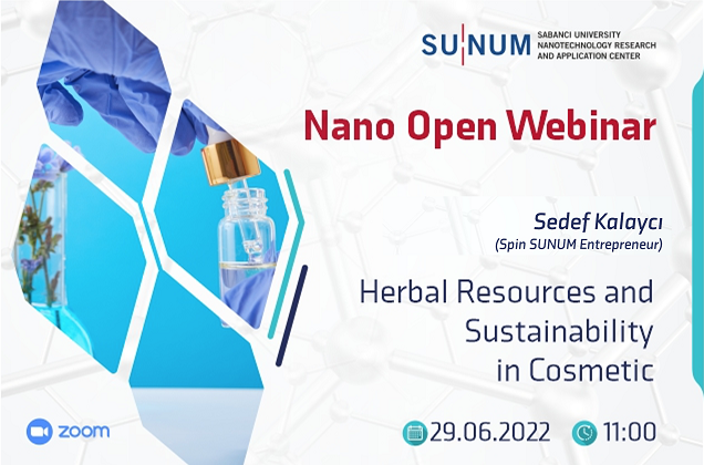 Sedef Kalaycı is the new guest of the Nano Open Webinars
