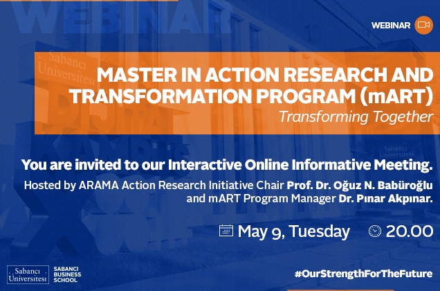 Non-Thesis Master in Action Research and Transformation Program (mART) Introductory Meeting
