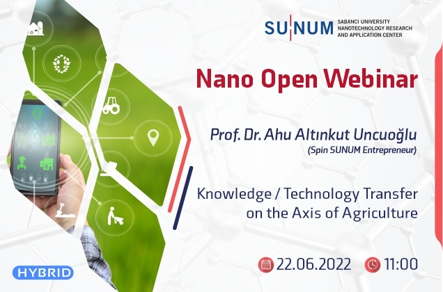 Prof. Ahu Altınkut Uncuoğlu is the new guest of the Nano Open Webinars