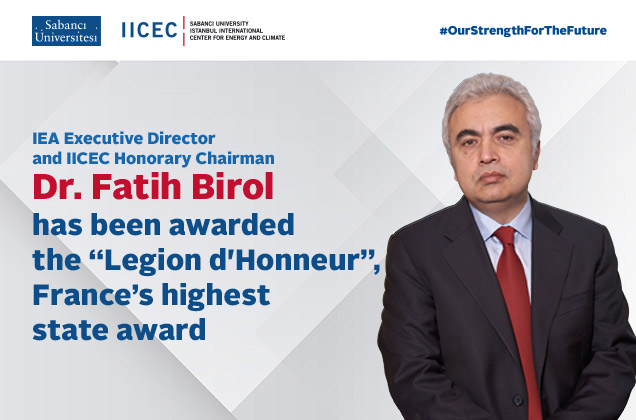 Dr. Fatih Birol has been awarded France’s highest state decoration
