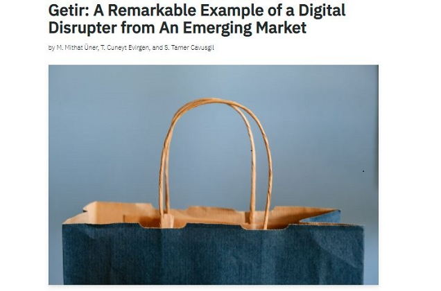 Article written about the successful growth of Getir