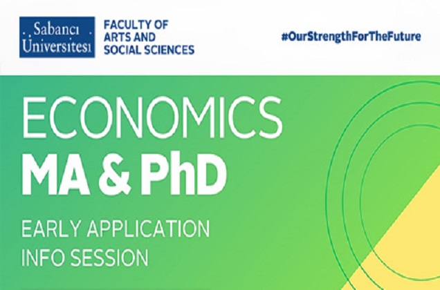 Economics MA&amp;pHd Early Application Info Session