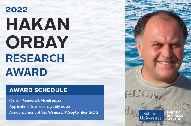 Applications Opening for 2022 Hakan Orbay Research Award