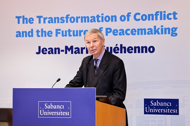 Our University Hosted Jean-Marie Guehenno, Professor of Columbia University