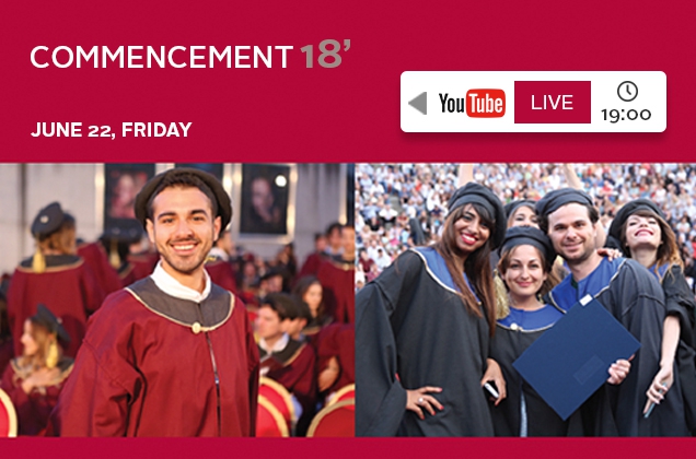 Commencement Ceremony live streaming