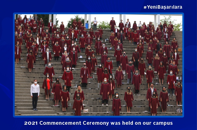 2021 Commencement Ceremony was held on our campus