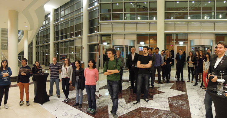 MIT and Freie University Berlin students visit our campus