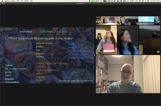 Murat Germen Gave an Online Lecture at Columbia University
