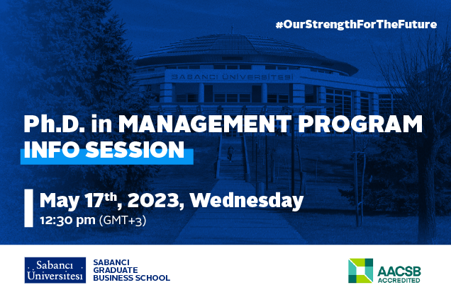You are invited to the Ph.D. in Management Program Information Session