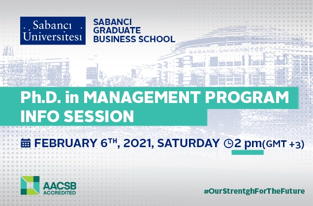 You are invited to the Ph.D. in Management Program Information Session