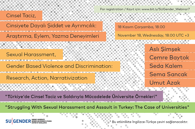 Struggling With Sexual Harassment and Assault in Turkey: The Case of Universities