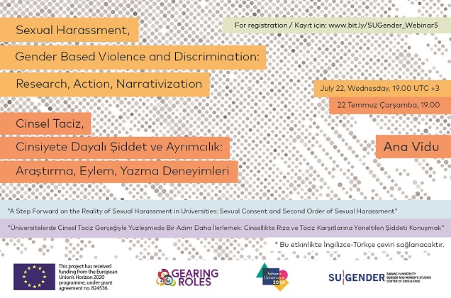 SU Gender continues international webinar series on sexual harassment