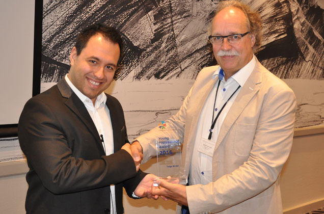Our Graduate Tolga Birdal receives EMVA Young Professional Award 2016