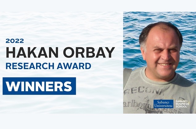 The Winner of the Hakan Orbay Research Award 2022 Announced