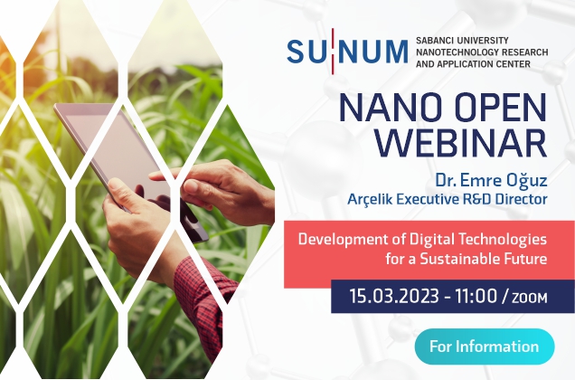 Emre Oğuz is the new guest of the Nano Open Webinars