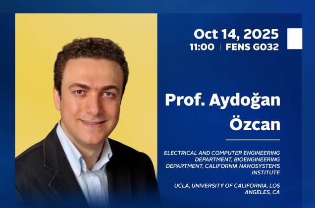 UCLA’den Prof. Aydoğan Özcan, Yapay Zekâ ile Tıpta Devrimi Anlatacak