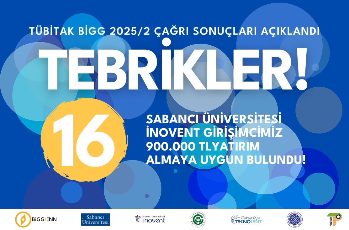 Sabancı Üniversitesi İnovent Liderliğinde 16 Girişime “Mükemmeliyet Mührü”