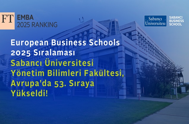 Sabancı Üniversitesi Yönetim Bilimleri Fakültesi, Türkiye’de Yine Zirvede