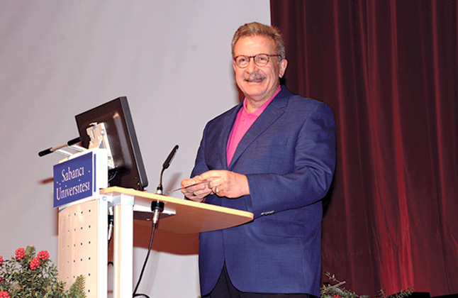 Sabancı Üniversitesi’nde Nihat Berker’e teşekkür töreni