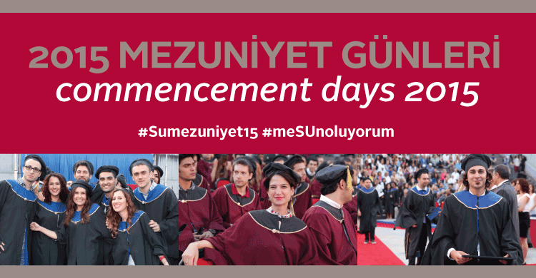 Sabancı Üniversitesi’nde mezuniyet heyecanı