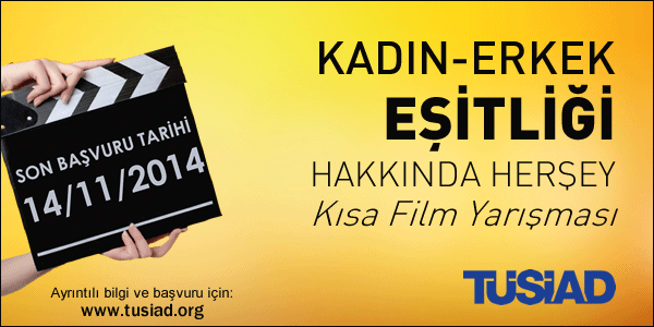 TÜSİAD “Kadın-Erkek Eşitliği” temalı kısa film yarışması