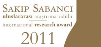 Sakıp Sabancı Uluslararası Araştırma Ödülü Bugün Sahiplerini Buluyor!