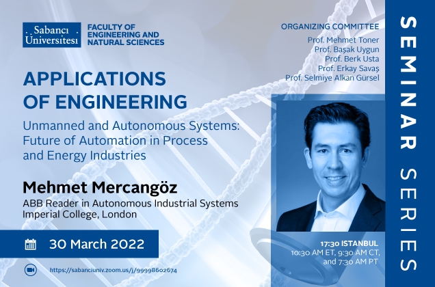 Mehmet Mercangöz'den "Unmanned and Autonomous Systems: Future of Automation in Process and Energy Industries" semineri