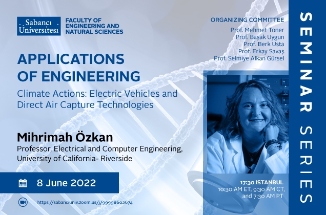 Mihrimah Özkan'dan "Climate Actions: Electric Vehicles and Direct Air Capture Technologies" semineri