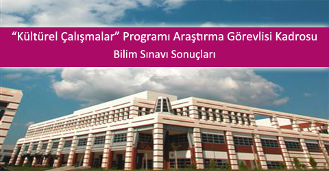 Kültürel Çalışmalar