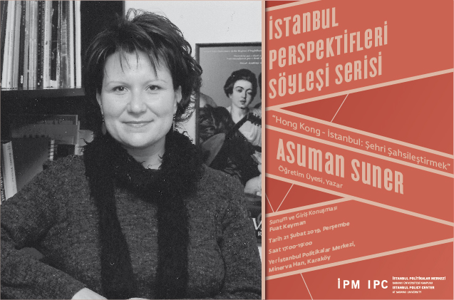 İstanbul Perspektifleri Söyleşi Serisi'nin yeni konuğu Asuman Suner