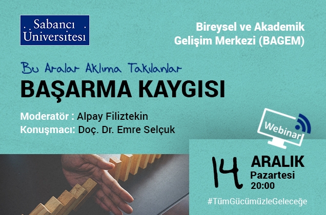 Bu Aralar Aklıma Takılanlar: Başarma Kaygısı