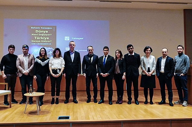 Sabancı Üniversitesi Uluslarası İlişkiler ve Diplomasi Kulübü Bahadır Kaleağası’nı ağırladı