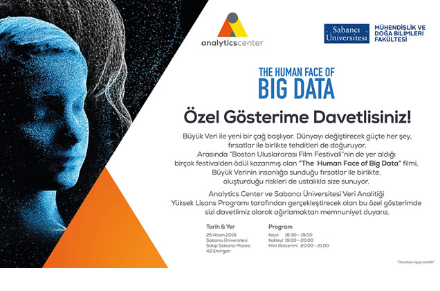 "The Human Face of Big Data" film gösterimi