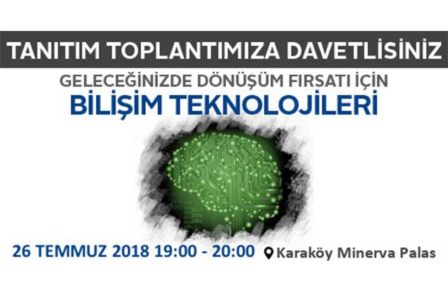 Bilişim Teknolojileri Tezsiz Yüksek Lisans Programı Tanıtım Toplantısı