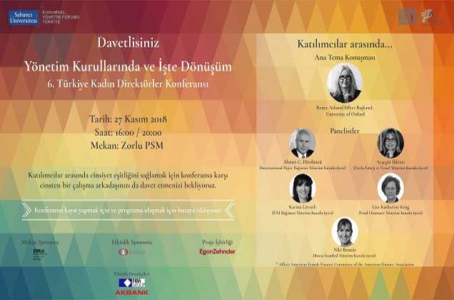Yönetim Kurullarında ve İşte Dönüşüm
