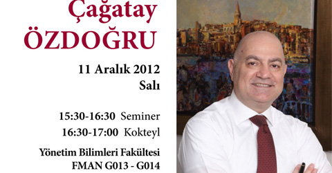 MBA Kulüp Esas Holding CEO’su Çağatay Özdoğru’yu ağırlıyor