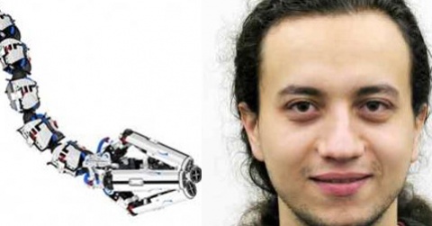 Çağdaş Önal (FENS'03) Solucan Robot üretti