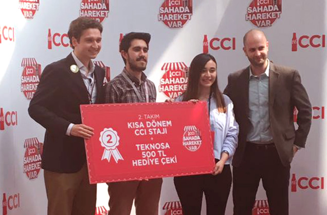 Öğrencilerimiz "​​​​​Sahada Hareket Var​"​ yarışmasında ikinci oldu