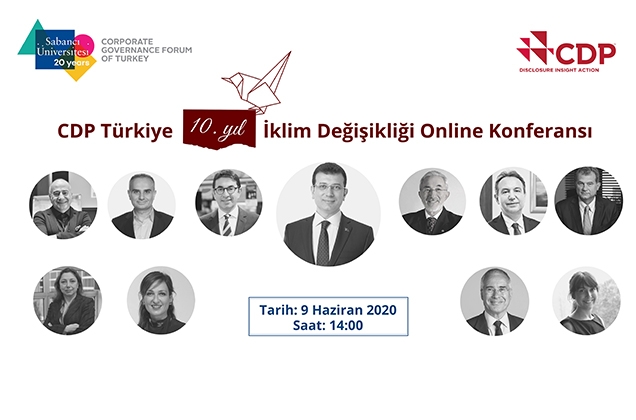 CDP Türkiye 10.Yıl İklim Değişikliği Konferansı Online Olarak Düzenlenecek