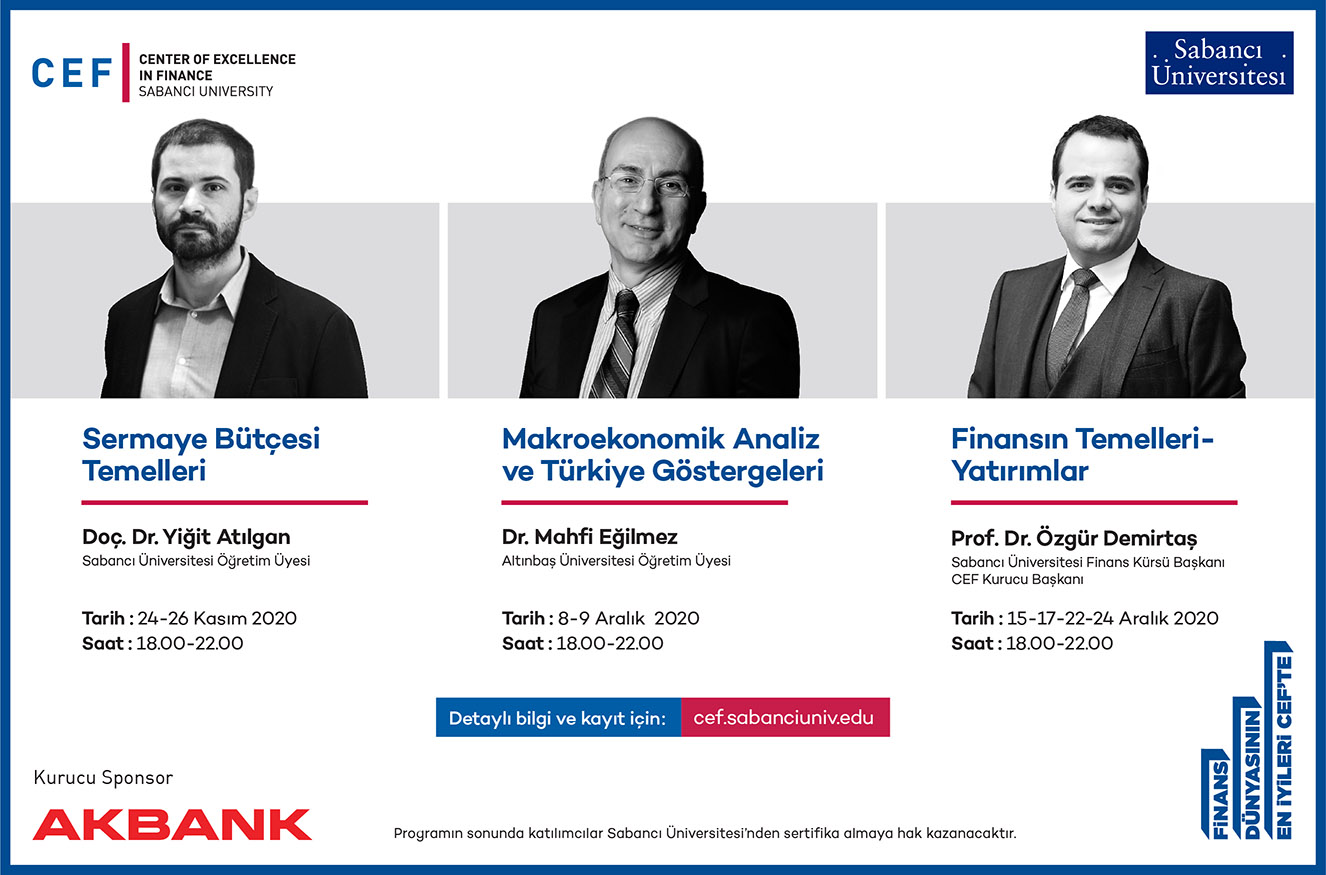 CEF, Sertifika Programları Kapsamında 3 Farklı Eğitim Düzenleyecek