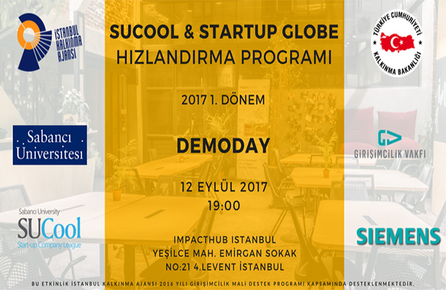 Girişimciler SUCool DemoDay’da Sahnede