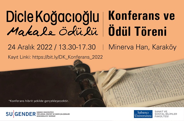 Dicle Koğacıoğlu Makale Ödülü Konferansı ve Ödül Töreni